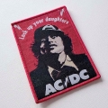 AC DC - Lock up your Daughters [red] -- Woven Patch.JPG