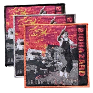 BIOHAZARD - Urban Discipline [colors] -- Woven Patch