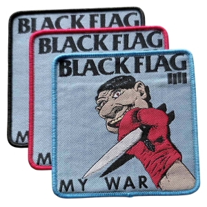 BLACK FLAG - My War [colors] -- Woven Patch