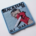 BLACK FLAG - My War [blue] -- Woven Patch.JPG
