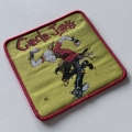 CIRCLE JERKS - Skank Kid [red] -- Woven Patch.JPG