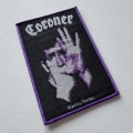 CORONER - Mental Vortex [purple] -- Woven Patch.JPG