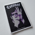 CORONER - Mental Vortex [white] -- Woven Patch.JPG