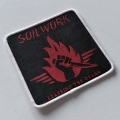 SOILWORK - Stabbing the Drama [white] -- Woven Patch.JPG