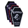 CORONER - Death Cult [colors] -- Woven Patch-wbg.jpg