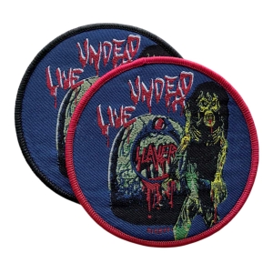 SLAYER - Live Undead [colors] -- Woven Patch