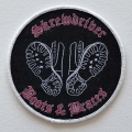 SKREWDRIVER - Boots &amp; Braces [white] -- Woven Patch.JPG