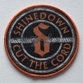 SHINEDOWN - Cut The Cord [orange] -- Woven Patch.JPG