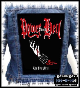 POWER FROM HELL - The True Metal  -- Backpatch