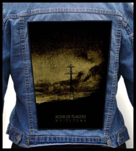ALTAR OF PLAGUES - White Tomb -- Backpatch