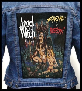ANGEL WITCH - Screamin' n' Bleedin' -- Backpatch