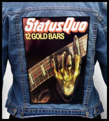 STATUS QUO - 12 Gold Bars -- Backpatch.jpg