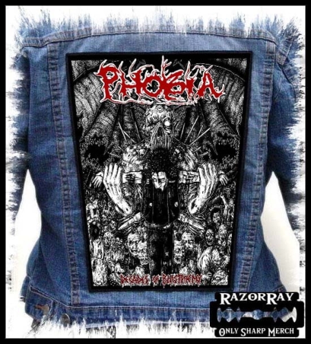 PHOBIA - Decades Of Blastphemy -- Backpatch Back Patch.jpg