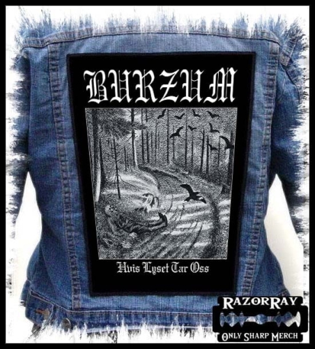BURZUM - Hvis lyset tar oss II -- Backpatch.jpg