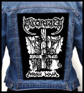 EXCORIATE - Horrible Death -- Backpatch
