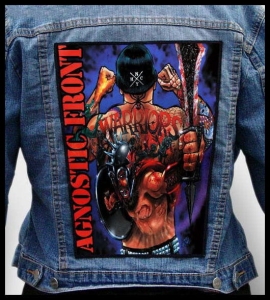 AGNOSTIC FRONT - Warriors -- Backpatch