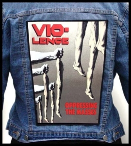 VIO-LENCE - Oppressing the Masses -- Backpatch