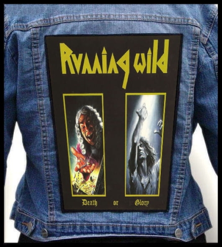 RUNNING WILD - Death Or Glory -- Backpatch.jpg