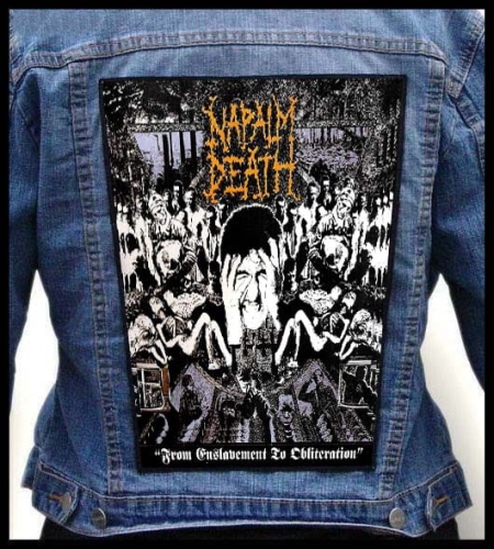 NAPALM DEATH - From Enslavement to Obliteration -- Backpatch.jpg