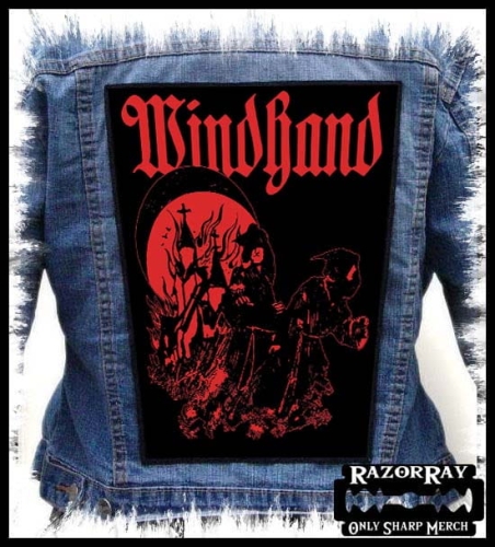 WINDHAND - Burning Church -- Back Patch Backpatch.jpg