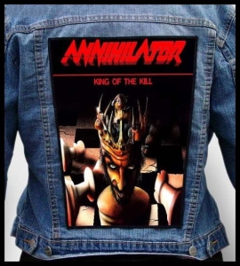 ANNIHILATOR - King of the Kill -- Backpatch