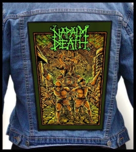 NAPALM DEATH - Slaves -- Backpatch