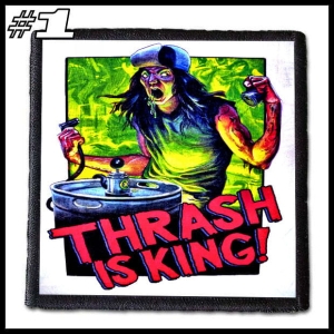 Naszywka THRASH IS KING