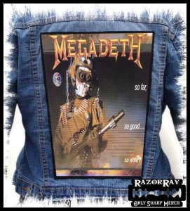 MEGADETH - So Far, So Good... So What! -- Backpatch 