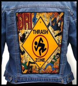 D.R.I. - Thrash Zone -- Backpatch