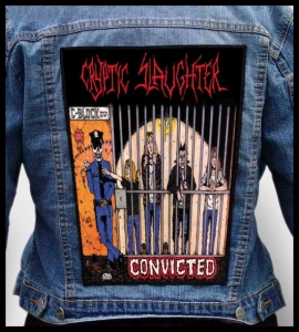 CRYPTIC SLAUGHTER - Convicted -- Backpatch