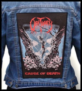 OBITUARY - Cause Of Death #2 -- Backpatch