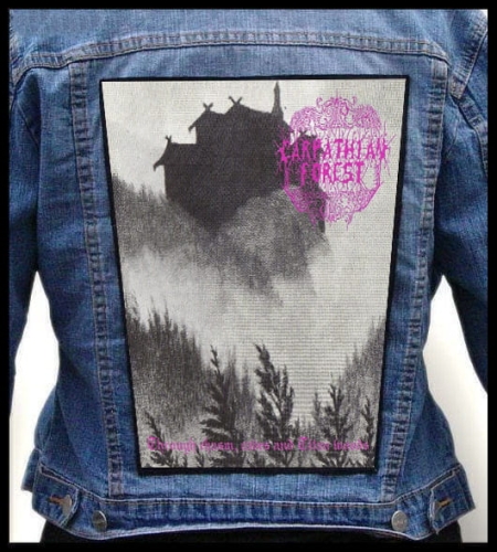 CARPATHIAN FOREST - Through Chasm, Caves and Titan Woods -- Backpatch.jpg