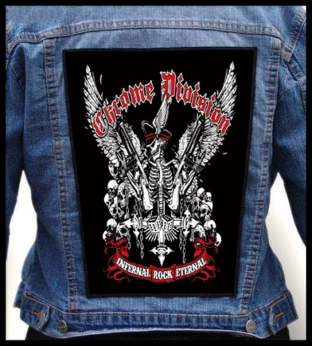 CHROME DIVISION - Infernal Rock Eternal -- Backpatch.jpg