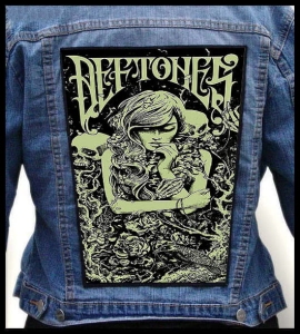 DEFTONES - Woman & Skulls -- Backpatch