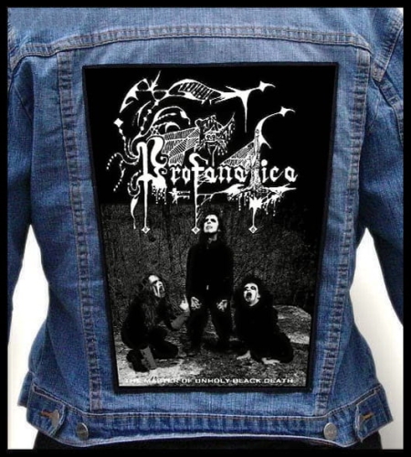 PROFANATICA - The Master Of Unholy Black Death -- Backpatch.jpg