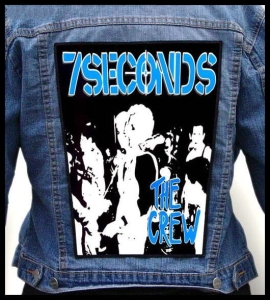 7 SECONDS - The Crew -- Backpatch