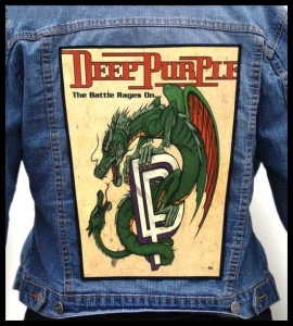 DEEP PURPLE - The Battle Rages On... -- Backpatch