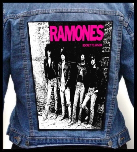 RAMONES - Rocket to Russia -- Backpatch