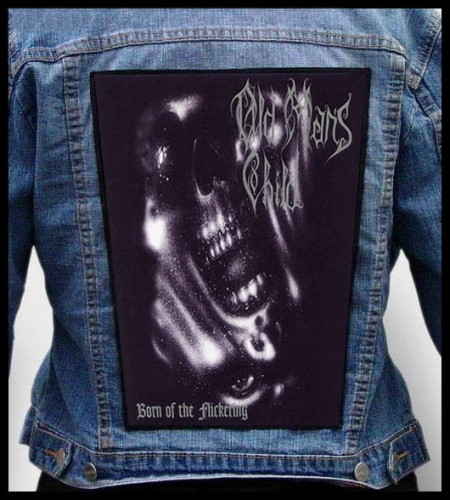 OLD MANS CHILD - Born of the Flickering -- Backpatch.jpg