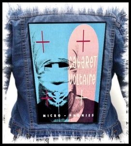 CABARET VOLTAIRE - Micro - Phonies -- Backpatch 