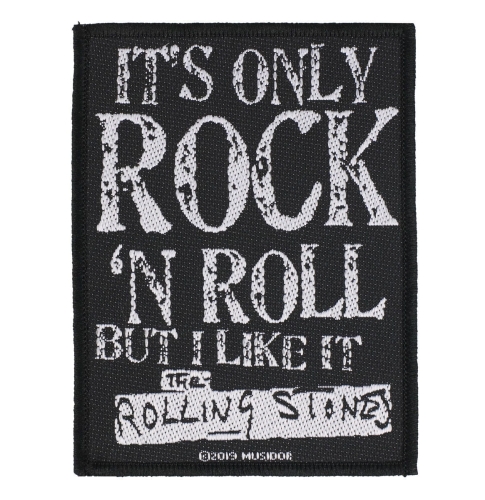 THE ROLLING STONES - It's Only Rock 'N Roll --- patch.JPG