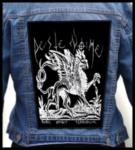 PESTE NOIRE - Mors Orbis Terrarum -- Backpatch