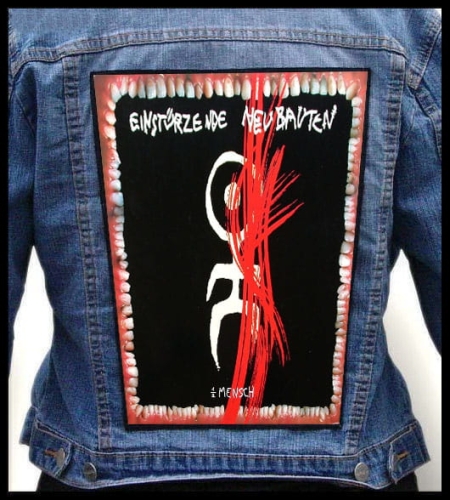 EINSTURZENDE NEUBAUTEN - ½ Mensch -- Backpatch.jpg