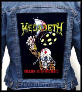 MEGADETH - Killing Is My Business -- Backpatch