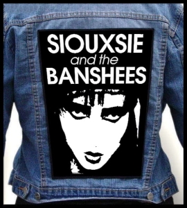 SIOUXSIE AND THE BANSHEES - Face -- Backpatch