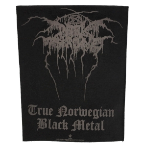 DARKTHRONE - True Norwegian Black Metal  -- Official Backpatch  