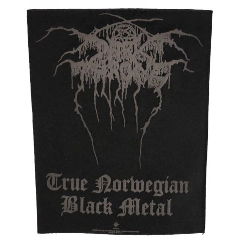 DARKTHRONE - True Norwegian Black Metal --- backpatch Back Patch.JPG