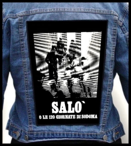 SALO OR THE 120 DAYS OF SODOM -- Backpatch