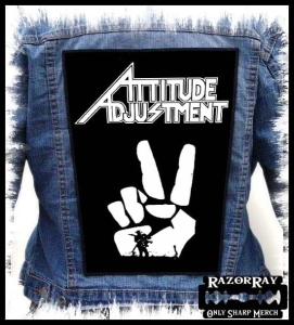 ATTITUDE ADJUSTMENT - War Is The Real Enemy -- Backpatch