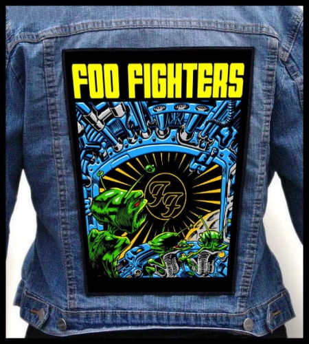 FOO FIGHTERS - Aliens -- Backpatch Back Patch.jpg